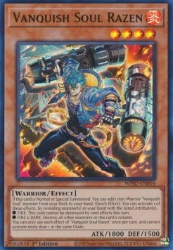Vanquish Soul Razen - WISU-EN016 - Ultra Rare 1st Edition(American Print)