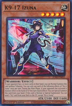 K9-17 Izuna - JUSH-EN031 - Ultra Rare 1st Edition(American Print)