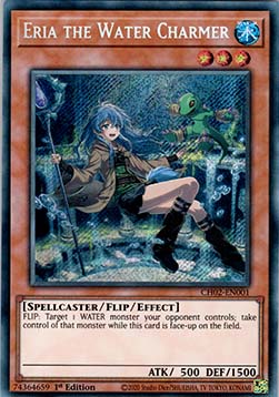 Eria the Water Charmer(New artwork) - CH02-EN001 - Secret Rare 1st Edition