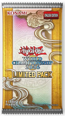 (Pre-order 29-08-2026) Limited Pack World Championship 2026 Booster Pack
