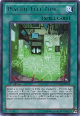 Psychic Feel Zone - EXVC-EN056 - Rare - 1st Edition