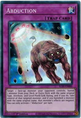 Abduction - ALIN-EN080 - Super Rare 1st Edition