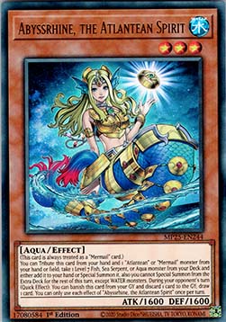 Abyssrhine, the Atlantean Spirit - MP25-EN244 - Ultra Rare 1st Edition
