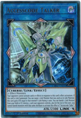 Accesscode Talker - CH02-EN050 - Ultra Rare 1st Edition