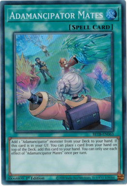 Adamancipator Mates - BETB-EN063 - Super Rare 1st Edition