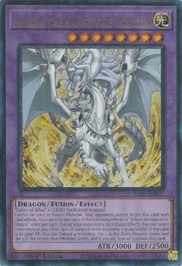 Albion the Sanctifire Dragon - RA05-EN037 - Ultimate Rare 1st Edition