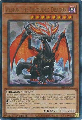 Albion the Shrouded Dragon - RA05-EN019 - Ultimate Rare 1st Edition