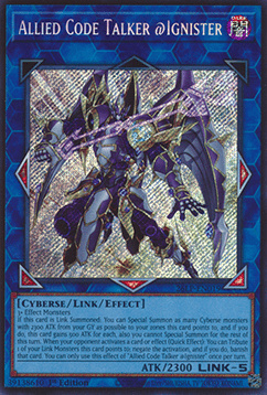 Allied Code Talker @Ignister - 26LP-EN019 - Secret Rare1st Edition