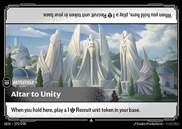 Altar to Unity - 275/298 - Uncommon