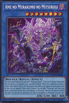 Ame no Murakumo no Mitsurugi - L26D-ENM08 - Secret Rare 1st Edition