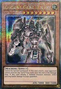 Ancient Gear Golem - RA03-EN151 Quarter Century Secret Rare 1st Edition