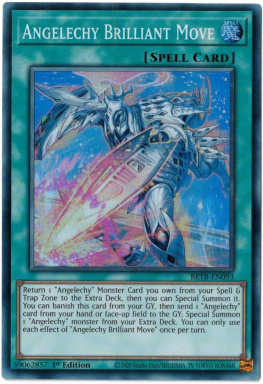 Angelechy Brilliant Move - BETB-EN093 - Super Rare 1st Edition