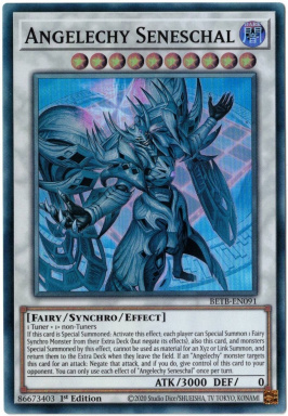 Angelechy Seneschal - BETB-EN091 -  Super Rare 1st Edition
