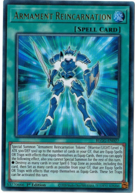 Armament Reincarnation - BLGG-EN027 - Ultra Rare 1st Edition
