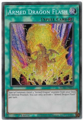 Armed Dragon Flash - BLVO-EN051 - Secret Rare 1st Edition