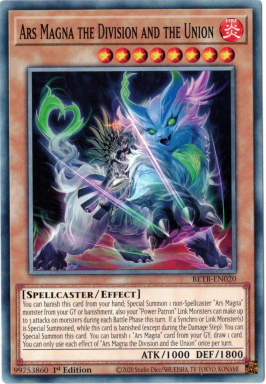 Ars Magna the Division and the Union - BETB-EN020 - Common 1st Edition