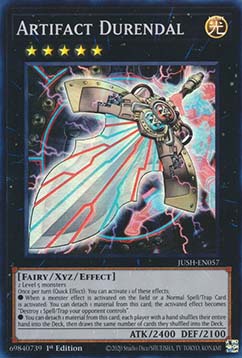 Artifact Durendal - JUSH-EN057 - Super Rare 1st Edition