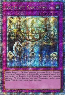 Artifact Sanctum - RA04-EN217 - Quarter Century Secret Rare 1st Edition
