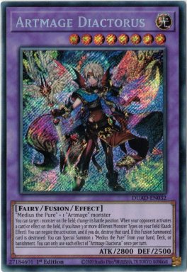 Artmage Diactorus - DUAD-EN032 - Secret Rare 1st Edition