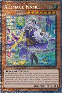 Artmage Finmel - DUAD-EN009 - Starlight Rare 1st Edition