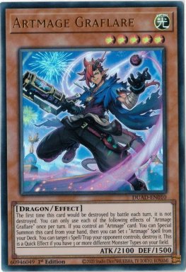 Artmage Graflare - DUAD-EN010 - Ultra Rare 1st Edition