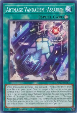 Artmage Vandalism -Assault- - DUAD-EN057 - Common 1st Edition