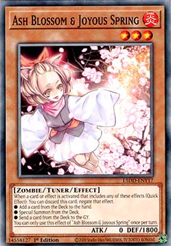 Ash Blossom & Joyous Spring - L5DD-ENY17 - Common 1st Edition