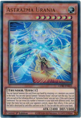 Astrazma Urania - CORI-EN023 - Ultra Rare 1st Edition