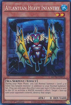 Atlantean Heavy Infantry - MZTM-EN073 - Collectors Rare 1st Edition(American Print)