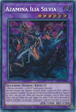 Azamina Ilia Silvia - 25LP-EN010 - Secret Rare 1st Edition