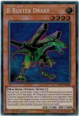 B-Buster Drake - LCKC-EN020 - Secret Rare - 1st Edition - Yu-Gi-Wang