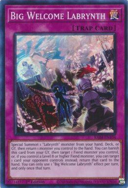 Big Welcome Labrynth - RA04-EN104 - Super Rare 1st Edition
