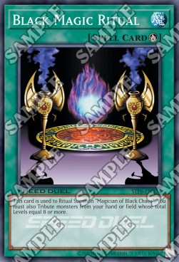 Black Magic Ritual - STP6-EN024 - Common 1st Edition