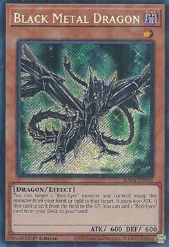 Black Metal Dragon - RA04-EN016 - Secret Rare 1st Edition