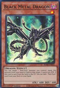 Black Metal Dragon - RA04-EN016 - Super Rare 1st Edition