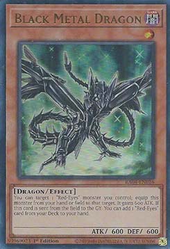 Black Metal Dragon - RA04-EN016 - Ultra Rare 1st Edition