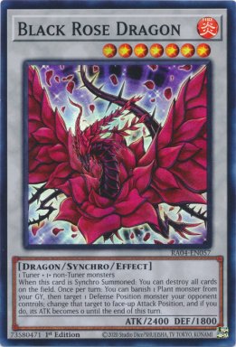 Black Rose Dragon - RA04-EN057 - Super Rare 1st Edition