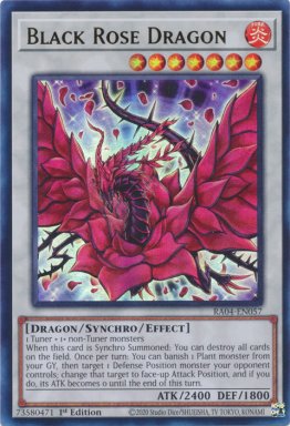 Black Rose Dragon - RA04-EN057 - Ultra Rare 1st Edition