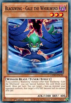Blackwing - Gale the Whirlwind - L5DD-ENC01 - Common 1st Edition