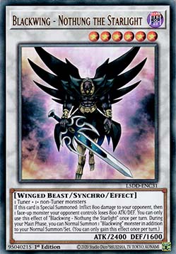 Blackwing - Nothung the Starlight - L5DD-ENC31 - Ultra Rare 1st Edition
