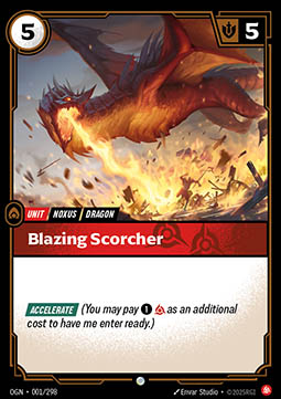 Blazing Scorcher - 001/298 - Common