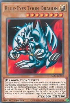 Blue-Eyes Toon Dragon - LDS1-EN056 - Common 1st Edition
