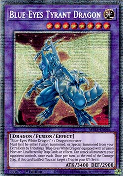 Blue-Eyes Tyrant Dragon - MP25-EN042 - Starlight Rare 1st Edition