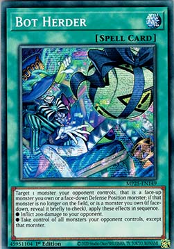Bot Herder - MP25-EN149 - Prismatic Secret Rare 1st Edition