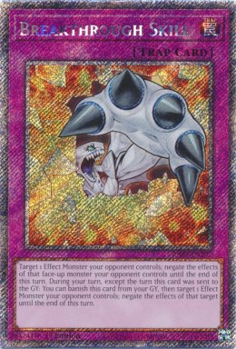 Breakthrough Skill - RA04-EN202 - Platinum Secret Rare 1st Edition