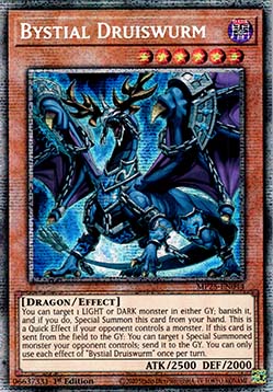 Bystial Druiswurm - MP25-EN044 - Starlight Rare 1st Edition