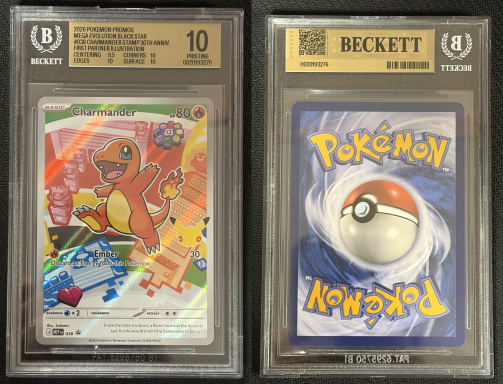 Charmander (MEP 038) - Beckett 10 Pristine