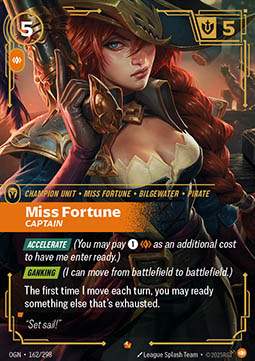 (Chinese) Miss Fortune, Captain - 162/298 - Epic
