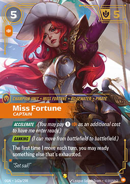 (Chinese) Miss Fortune, Captain - 162a/298 - Showcase