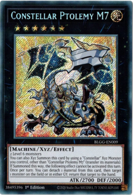 Constellar Ptolemy M7(Chibi artwork) - BLGG-EN009 - Secret Rare 1st Edition